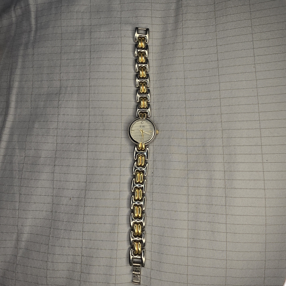 Bill Blass Gold and Silver Women's Watch